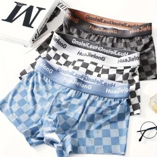 3pcs Men's Multipack Breathable Boxer Briefs