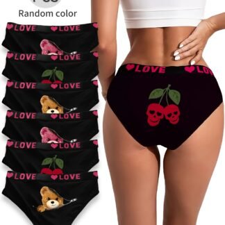 Multi-Pack Panties with Cartoon Print