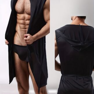 Men’s SoftEase Sleeveless Hooded Robe Set
