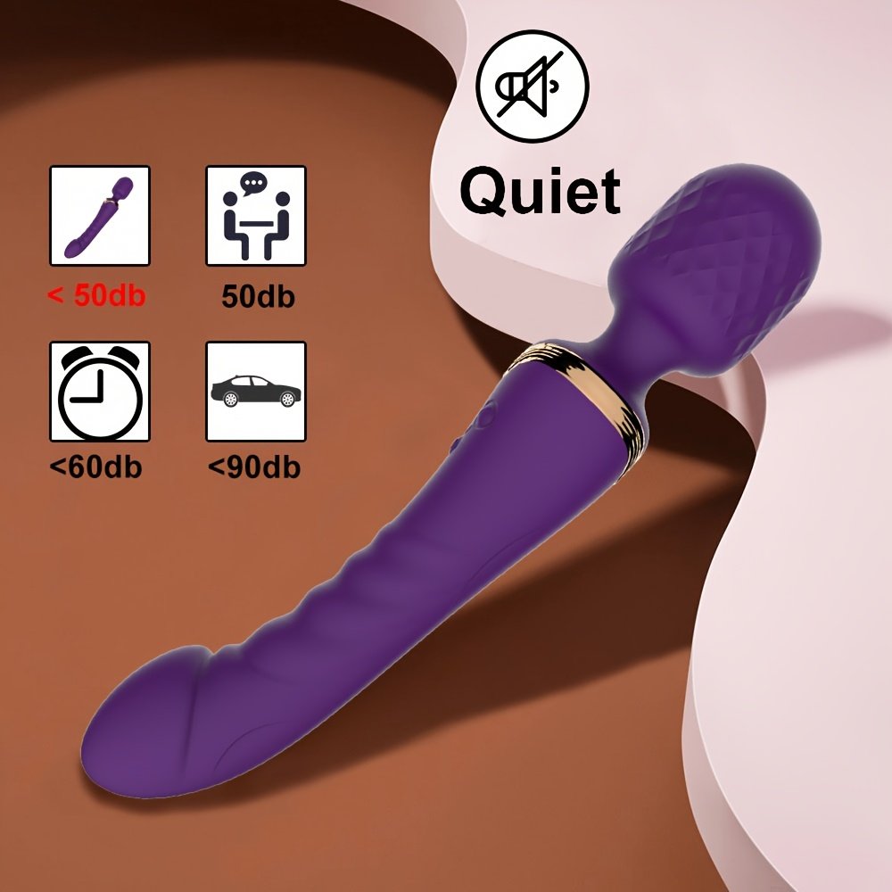 Dual Motor Magic Wand Vibrator - Image 3