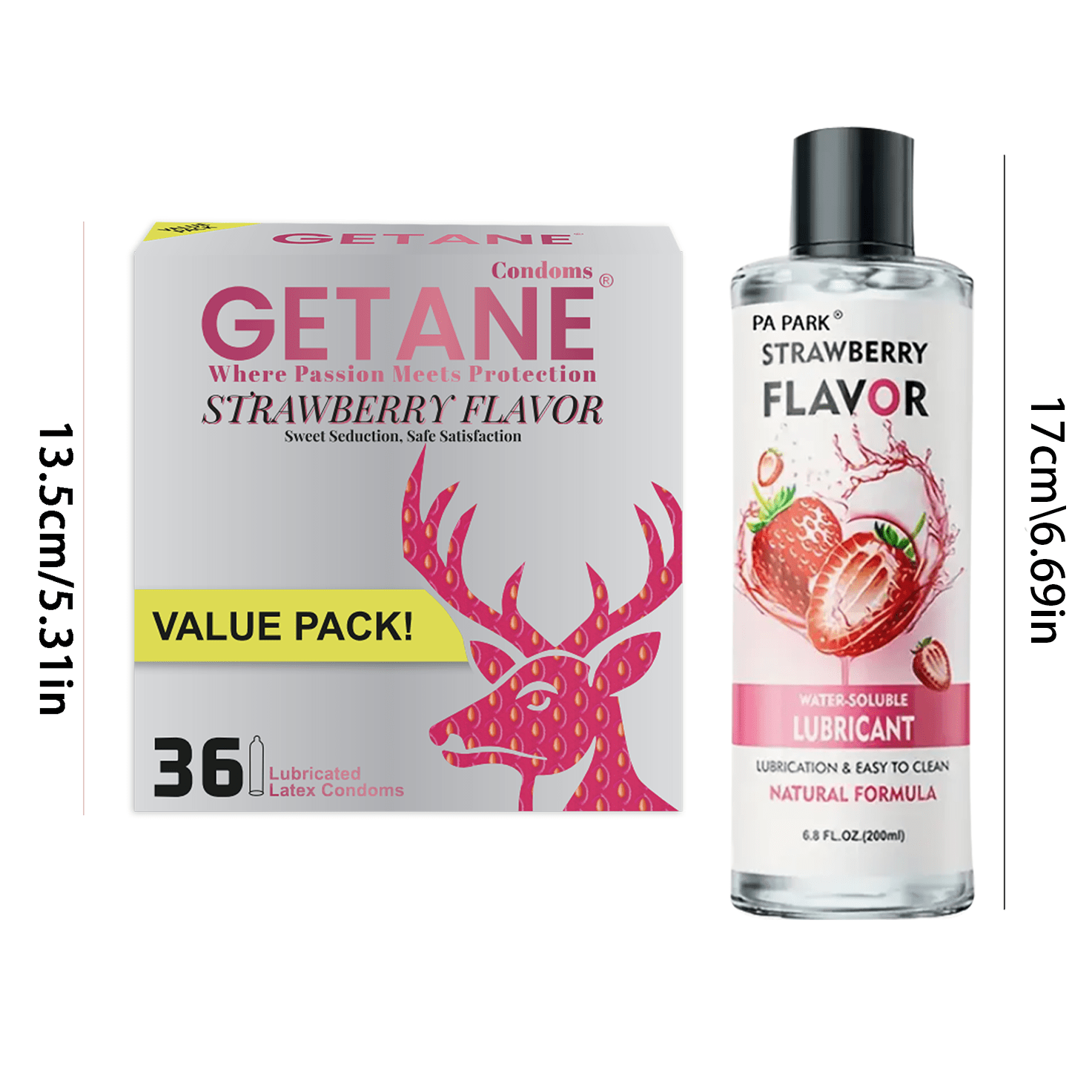 Strawberry Flavor Date Night Set - Image 4