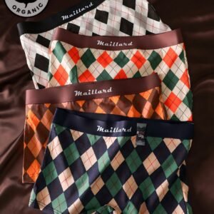 Set of 4 BIWEIER Briefs with Quilted Print