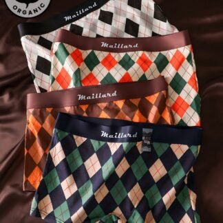 Set of 4 BIWEIER Women'S Briefs with Quilted Print