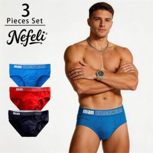 Set of 3 Mid-Rise Triangle Briefs