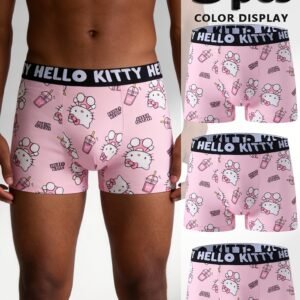 Sanrio Official 3pcs Hello Kitty Boxer Briefs