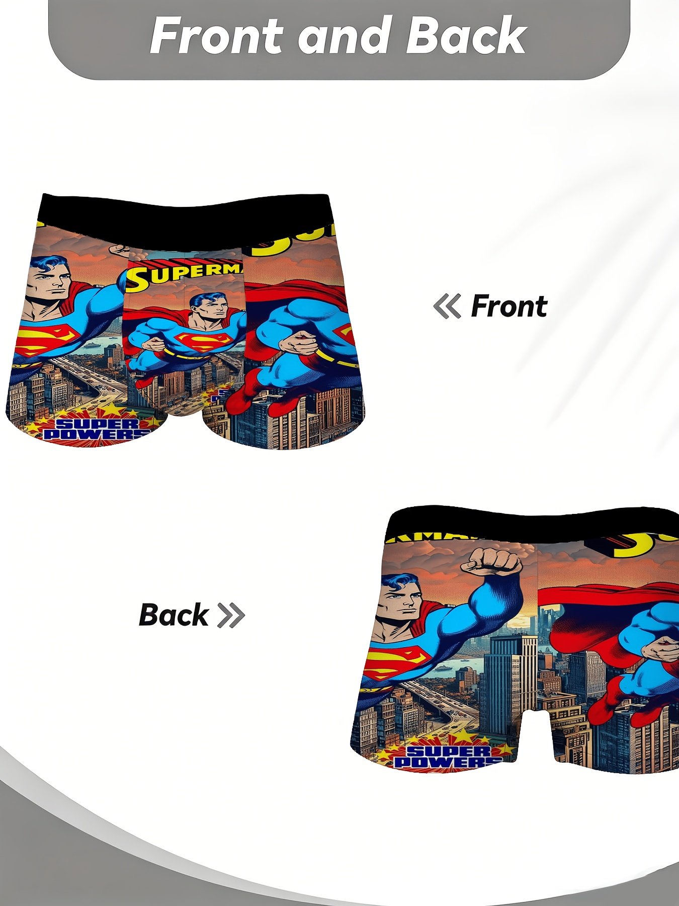 Justice League Superman Underwear - Image 3