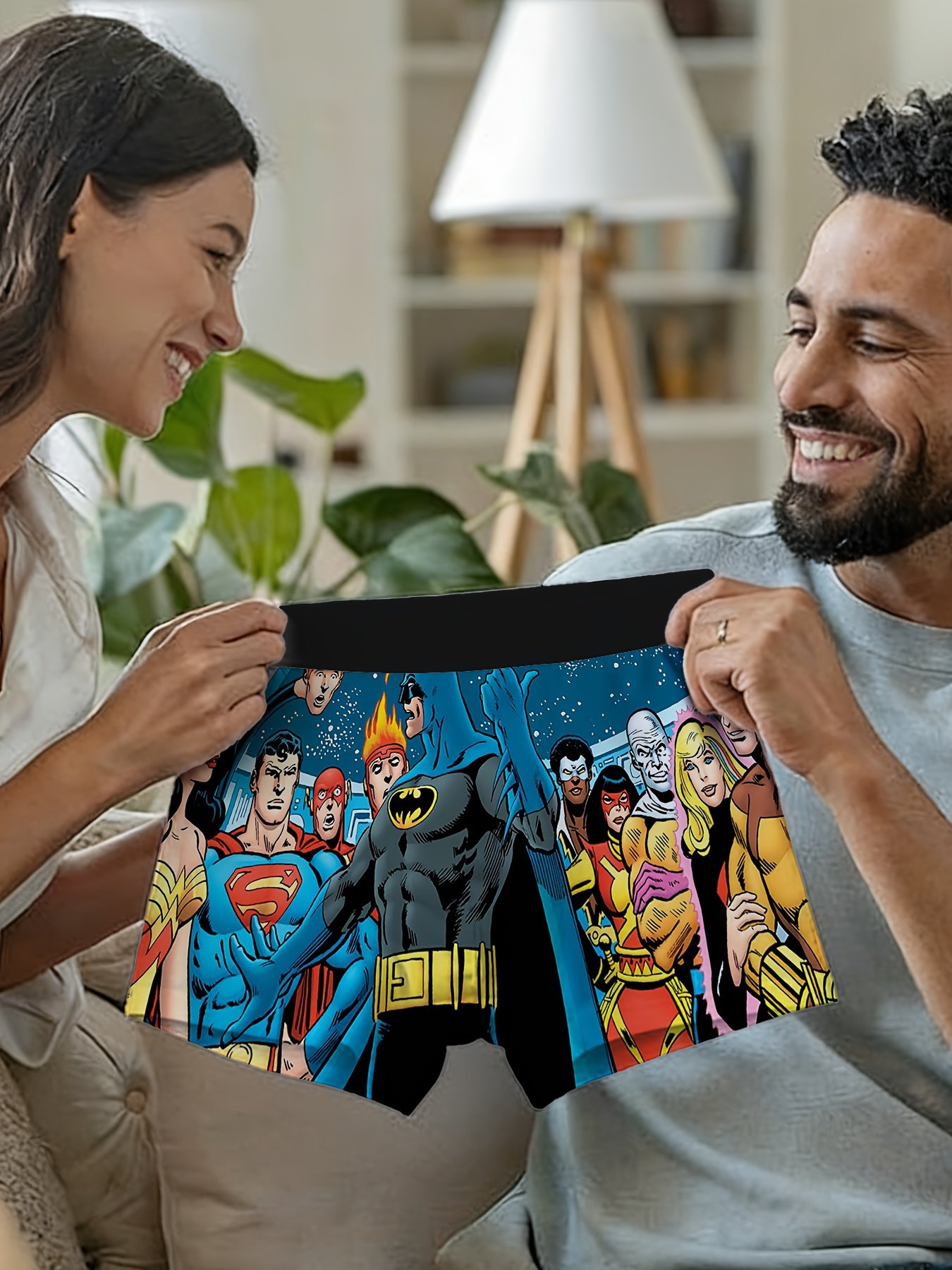 Justice League Batman Comicbook Boxer Briefs - Image 3