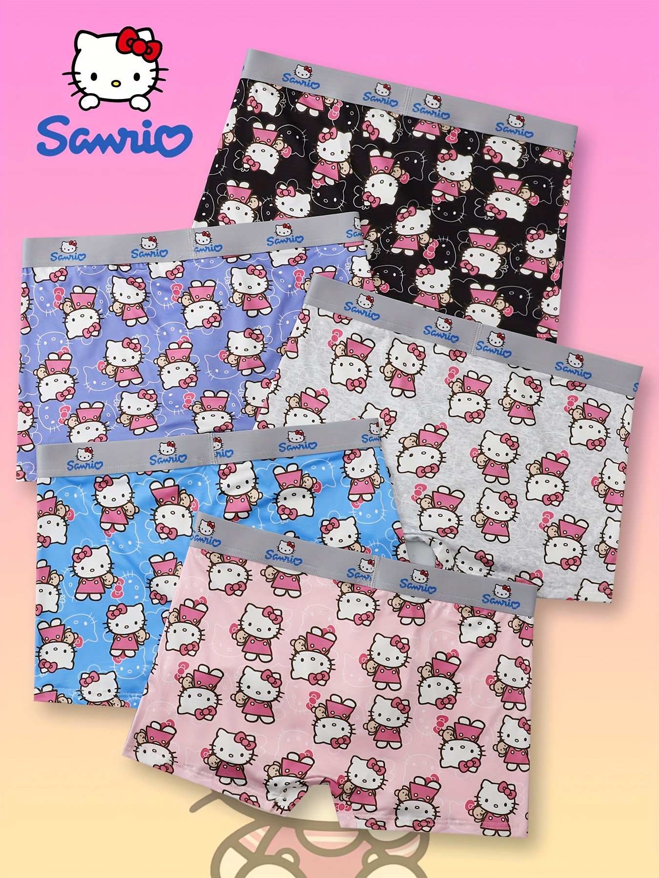 5pcs Sanrio Boxer Briefs - Image 3