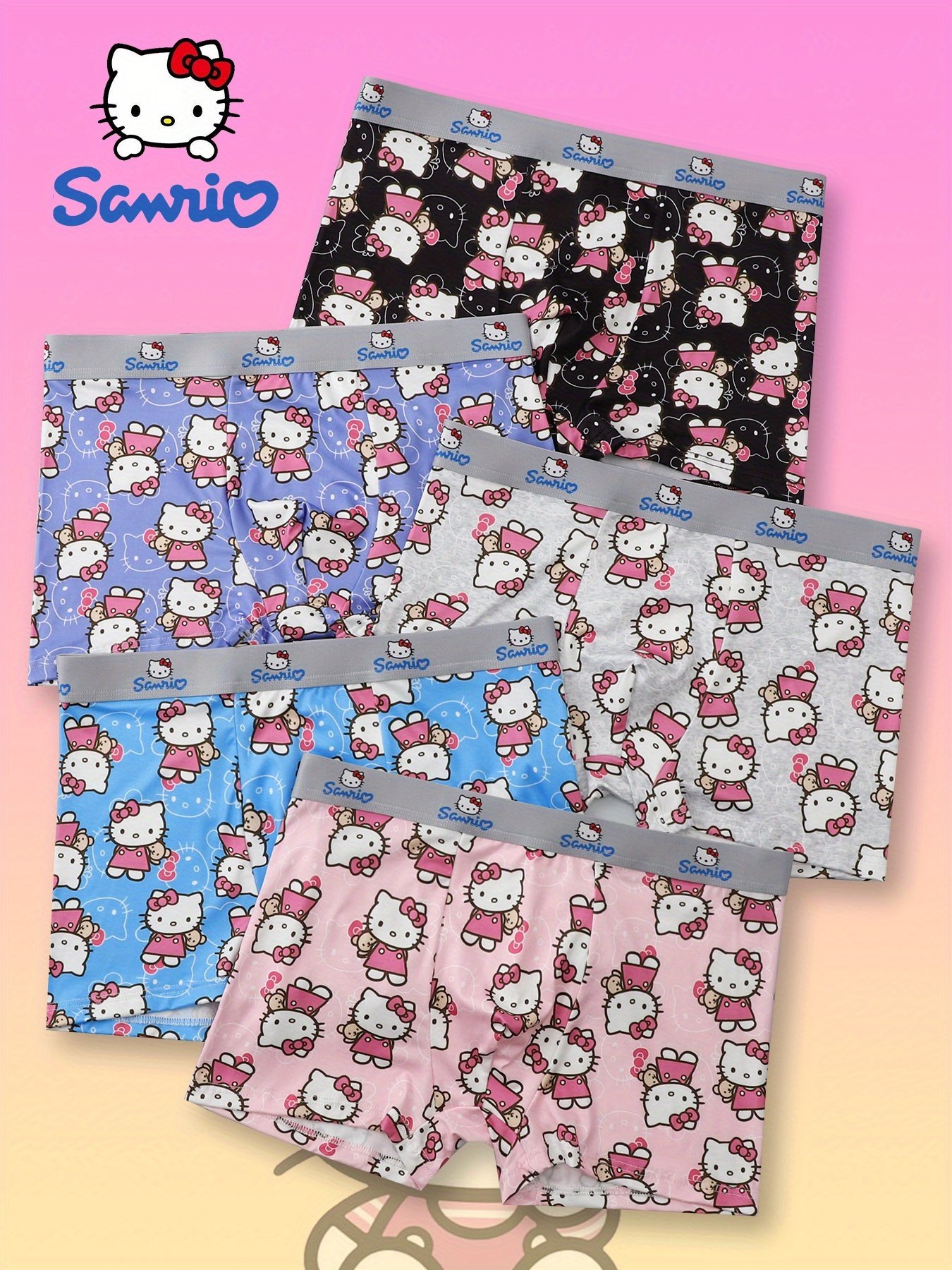 5pcs Sanrio Boxer Briefs - Image 2